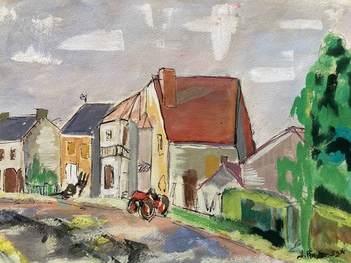 Bella pittura guazzo - bella,