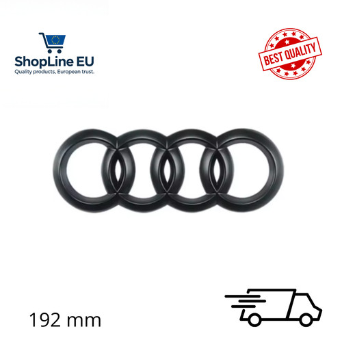 Logo audi arrière - logo, 192mm