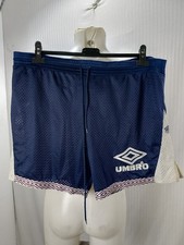 Articolo e3637 short uomo Umbro blu, taglia W34 IT48, vita 50cm, fianchi 56cm, l