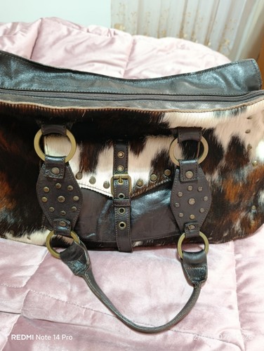Borsa vera pelle cavallino cow - borsa,