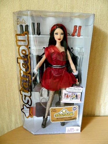 Nrfb mattel barbie stardoll - mattel,