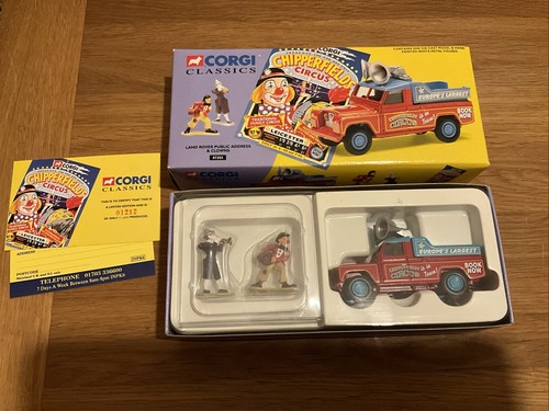 Corgi chipperfield circus - corgi,