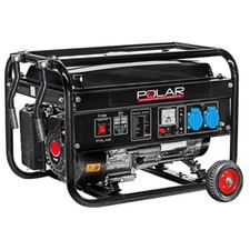 GENERATORE DI CORRENTE 4 TEMPI MONOFASE 2,5KW 6,5HP 200cc CARRELLATO POLAR