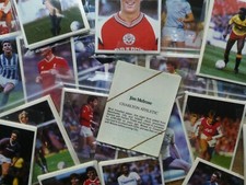 Bastone specchietto giornaliero con calcio 1986/87 - set squadra