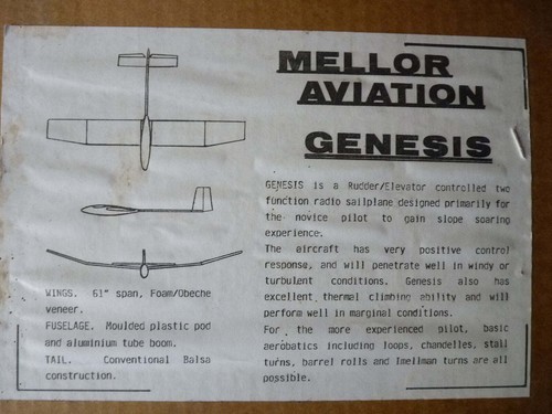 Mellor aviation genesis 2ch - mellor,