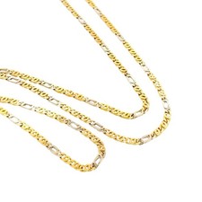 Catena Uomo Occhio di Tigre Oro 18kt - Oro Rigenerato