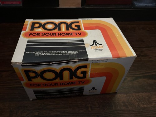 Console atari 100 - atari, pong