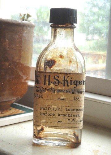 1934 antica bottiglia medicina - 1934,