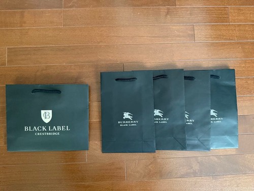Burberry black label shop bag - burberry,