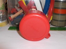 Red lunchbox thermos - red,