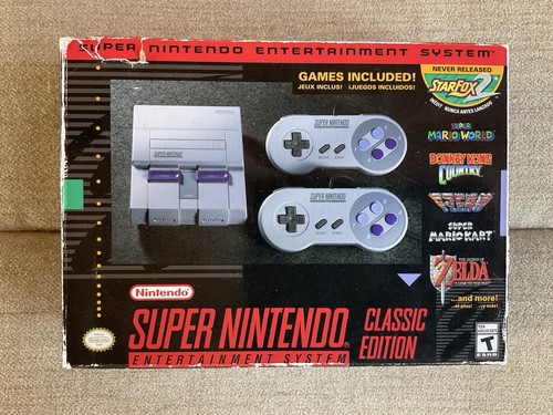 Super nintendo classic edition - super,