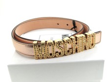 Cintura moschino pelle - moschino, rosa