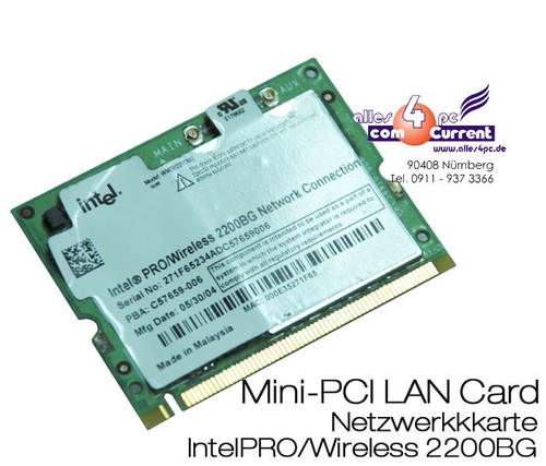 Wifi mini pci scheda - wifi,