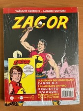 ZAGOR SPECIALE VARIANT  n°  1 CON AUGURI SONORI BLISTERATO NUOVO Mai aperto
