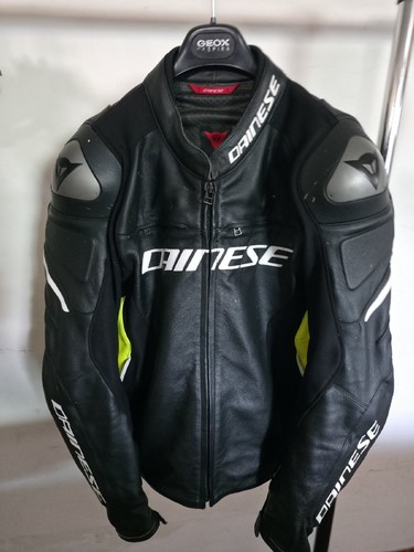 Giacca dainese pelle nero e - giacca,