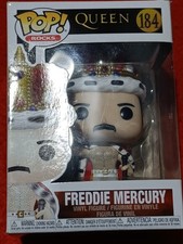 Funko POP! Rocks: Queen - Freddie Mercury King 184 Action Figure