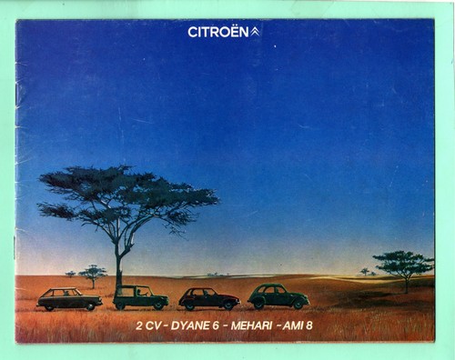 Prospectus citroën 2cv - ▬►,
