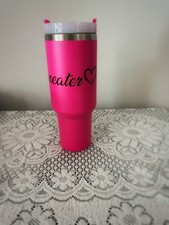 Bicchiere 40 oz rosa caldo