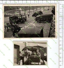 BB-42) - WW2 - CASALE- ALESSANDRIA- CASERMA CANNONI-AUTOCARRI-TRATTORE AVIERI