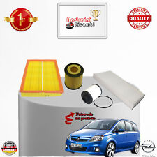 KIT TAGLIANDO 4 FILTRI OPEL ZAFIRA B 1.9 CDTI 88KW 120CV DAL 2006 ->