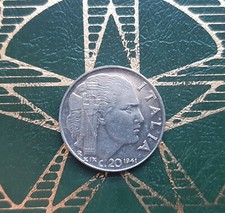 ($)    20 Centesimi 1941 XIX (Impero) - REGNO D'ITALIA - VITTORIO EMANUELE III -