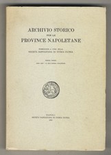 ARCHIVIO storico per le province napoletane. Pubblicato a cura della Società ...