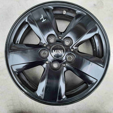 6855101 DISCO RUOTA CERCHIO IN LEGA MISURA 15 NERO MINI F55 ONE 2017 5P