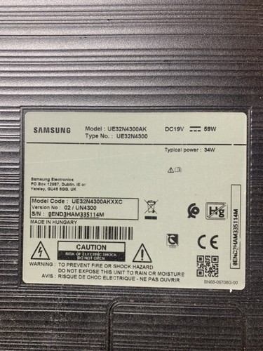 Samsung ue32n4300akxxc led - samsung, tv