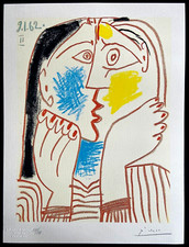 Pablo Picasso Litografia COA
