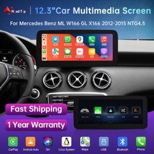 Autoradio CarPlay wireless 12,3" per Mercedes A W176 C117/X117 GLA X156 B W246