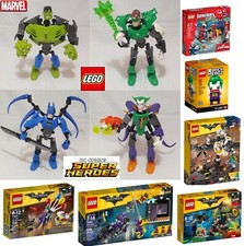 LEGO® SUPER HEROES MARVEL E DC -SET USATI COMPLETI E NON E VEICOLI LEGO A SCELTA