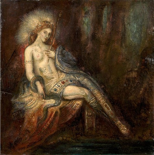 Goddess the rocks by - the,