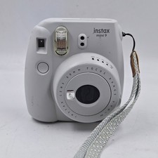 Instax Mini 9 Macchina Fotografica Istantanea - Grigio, Non , con Cinturino