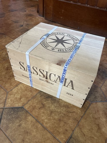 Sassicaia anno 2019 cassa - cassa, da