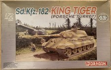 DRAGON 7231  German Sd.Kfz.182 King tiger Turret 1/72 WWII Model Kit