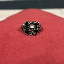 Anello retrò alchimia gotico