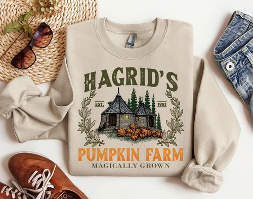 Hagrid pumpkin farm shirt - pumpkin,
