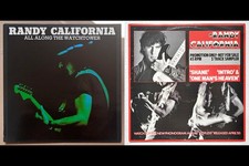RANDY CALIFORNIA - 2 x 12" - ALL ALONG THE WATCHTOWER (1982) + SHANE (UK promo)