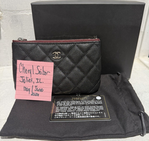 Portafoglio chanel nero - portafoglio,