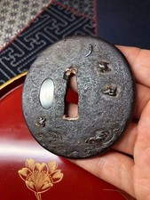 Nihonto Tsuba ferro terra