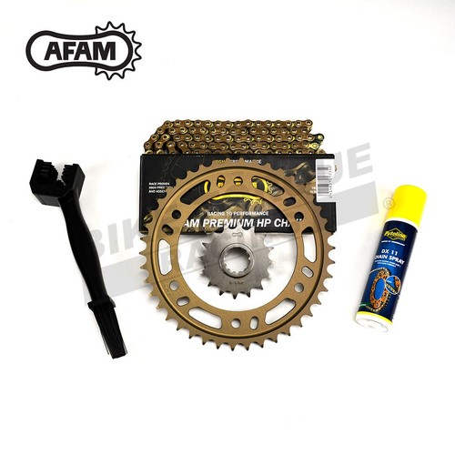 Kit catena pignone afam oro - catena,