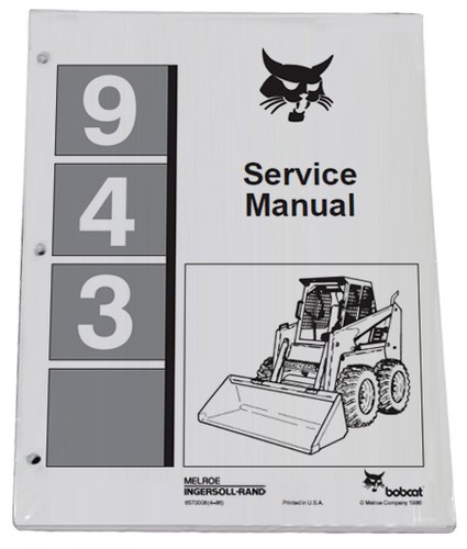 Bobcat 943 skid steer loader - steer,