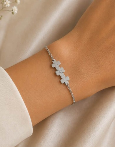 Bracciale quadrifoglio sagapo - bracciale,
