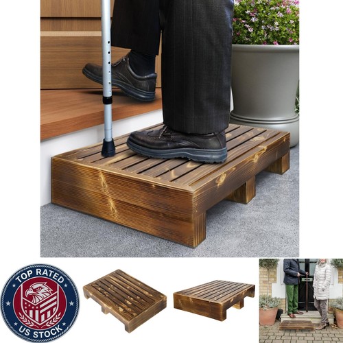 Sgabello gradini legno - sgabello,
