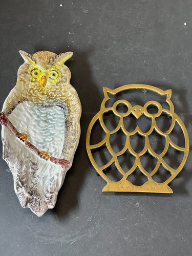 Collezione gufi posamestolo - collezione,