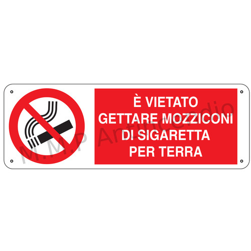 Cartello segnaletico vietato - cartello,