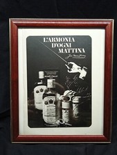 Quadro Pubblicità 1967 Locandina Acqua Di Colonia Vintage Advertising Manifesto