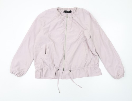 Cappotto giacca bomber viola