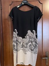 Vestito Tubino Donna taglia 50 molto femminile nero marrone