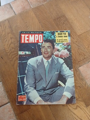 Tempo 1952 gregory peck - tempo, peck=yma
